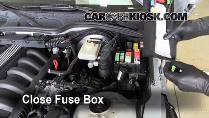 Blown Fuse Check 1996-2002 BMW Z3 - 1997 BMW Z3 Roadster 2.8L 6 Cyl.